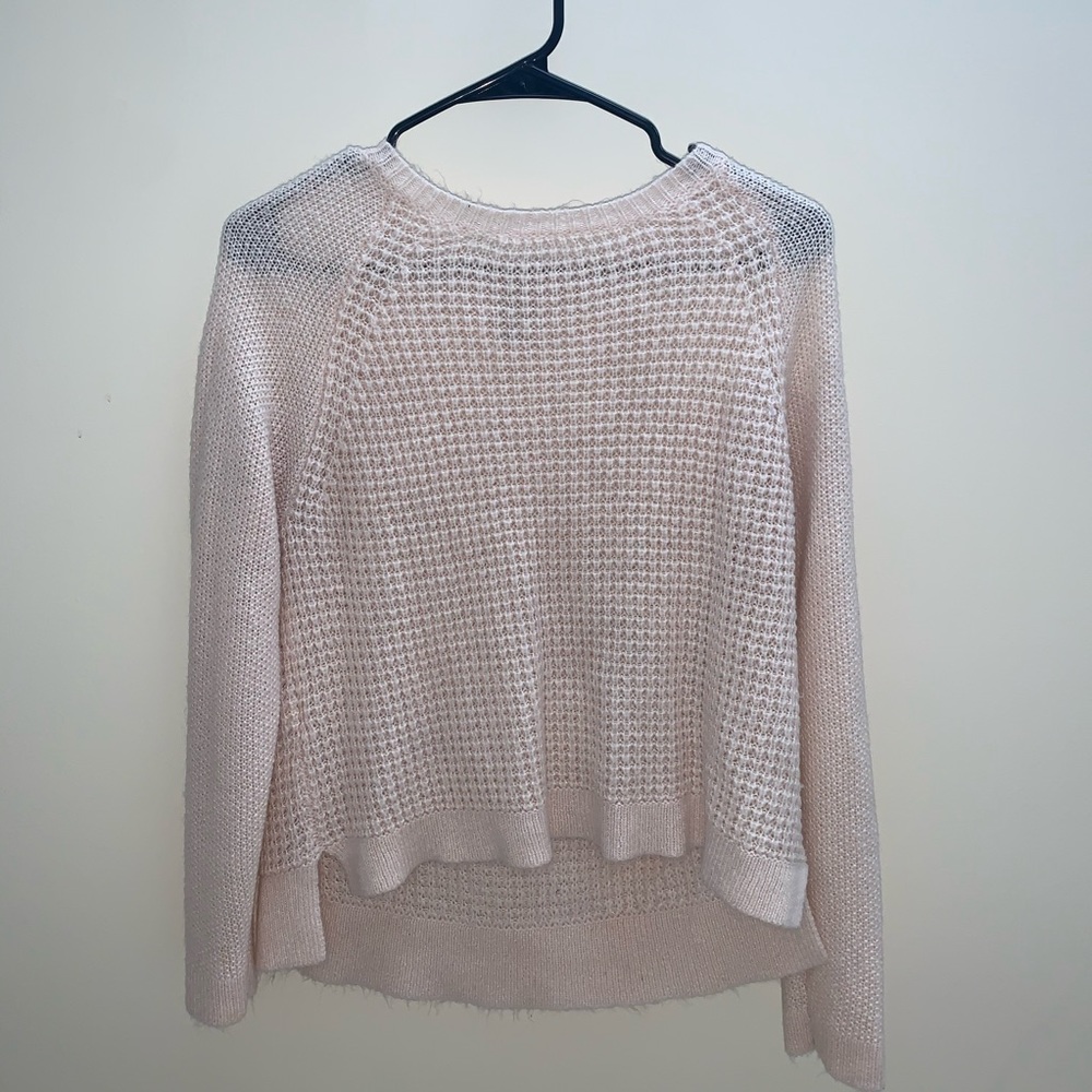 Pink sweater
